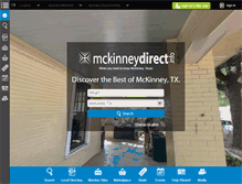 Tablet Screenshot of mckinneydirect.info